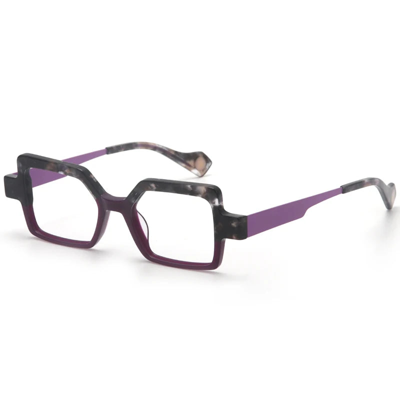Muzz 22228 women's butterfly acetate prescription eyeglasses — view 5