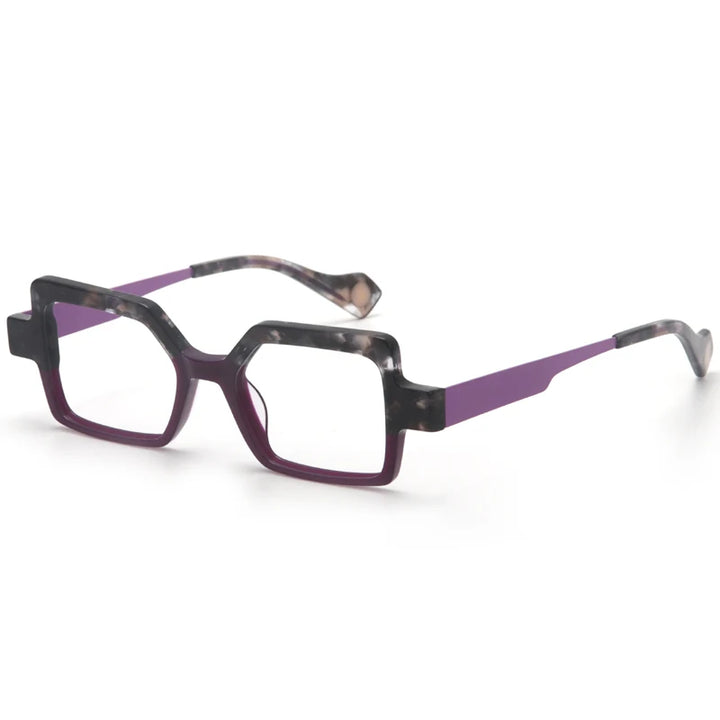 Muzz 22228 women's butterfly acetate prescription eyeglasses — view 5