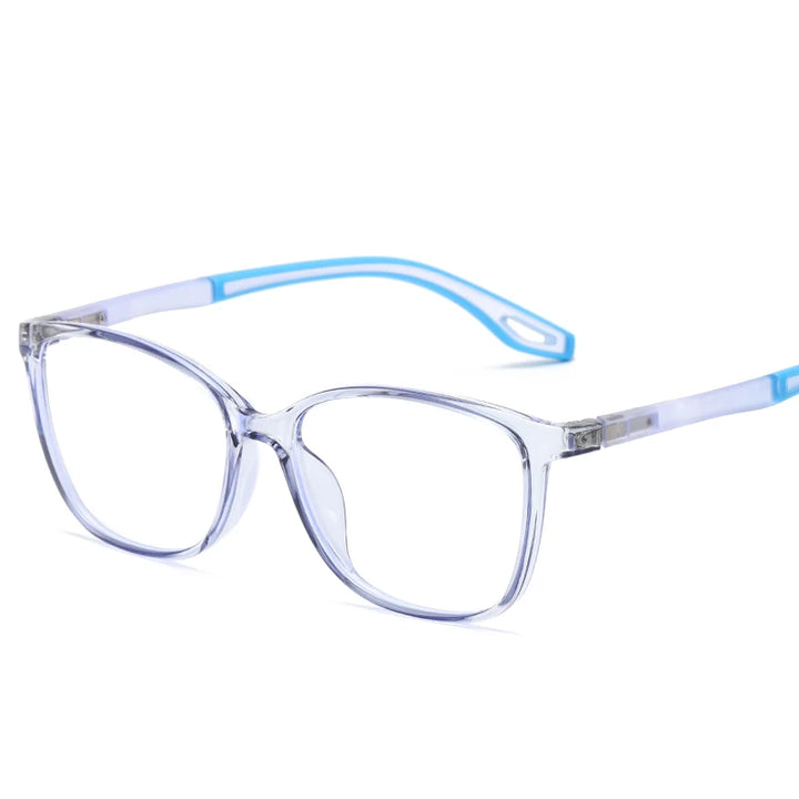 Reven Jate  Unisex Full Rim Square Plastic Eyeglasses 81312 Full Rim Reven Jate C6  