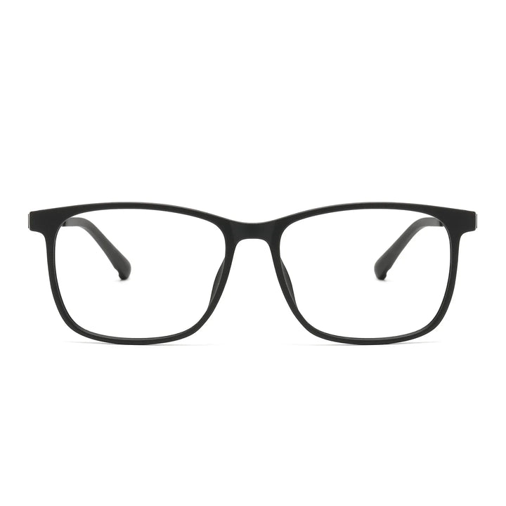 Bclear Unisex Full Rim Square TR90 Eyeglasses SM-9825