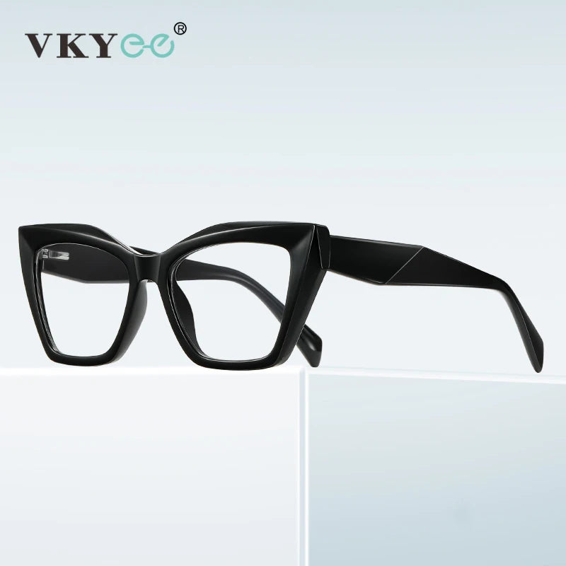 Vicky Women's Full Rim Alloy Tr 90 Cat Eye Reading Glasses 2167 Reading Glasses Vicky   