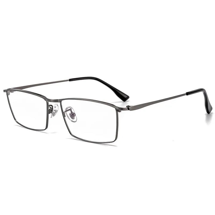 Momoja Women's Full Rim Square Titanium Alloy Eyeglasses 85517