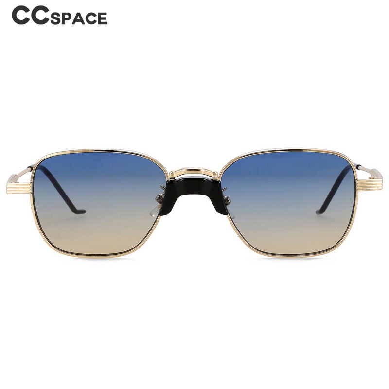 CCSpace Women's Full Rim Square Alloy UV400 Sunglasses 56003 Sunglasses CCspace Sunglasses   