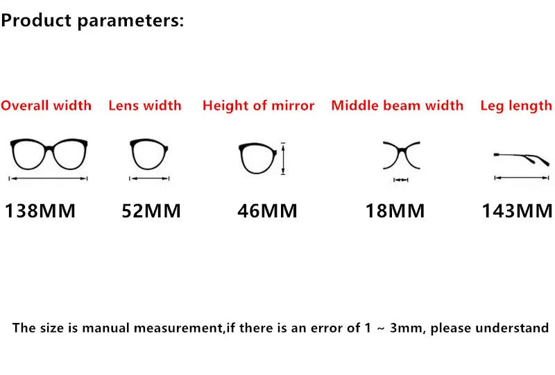 Nobler Unisex Full Rim Brow Line Cat Eye Acetate Eyeglasses P016 Full Rim Nobler   