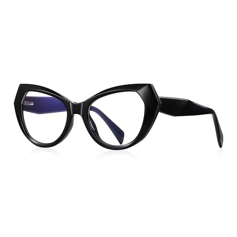 Ralferty Women's Full Rim Cat Eye Tr  90 Titanium Eyeglasses 2025 82163