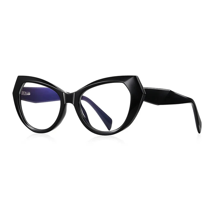 Ralferty Women's Full Rim Cat Eye Tr  90 Titanium Eyeglasses 2025 82163