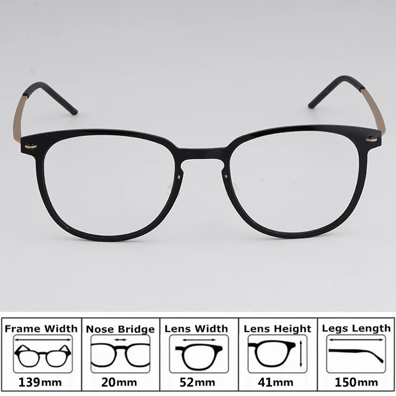Bobbie Unisex Full Rim Square Acetate Eyeglasses 65-Series