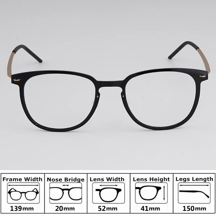 Bobbie Unisex Full Rim Square Acetate Eyeglasses 65-Series