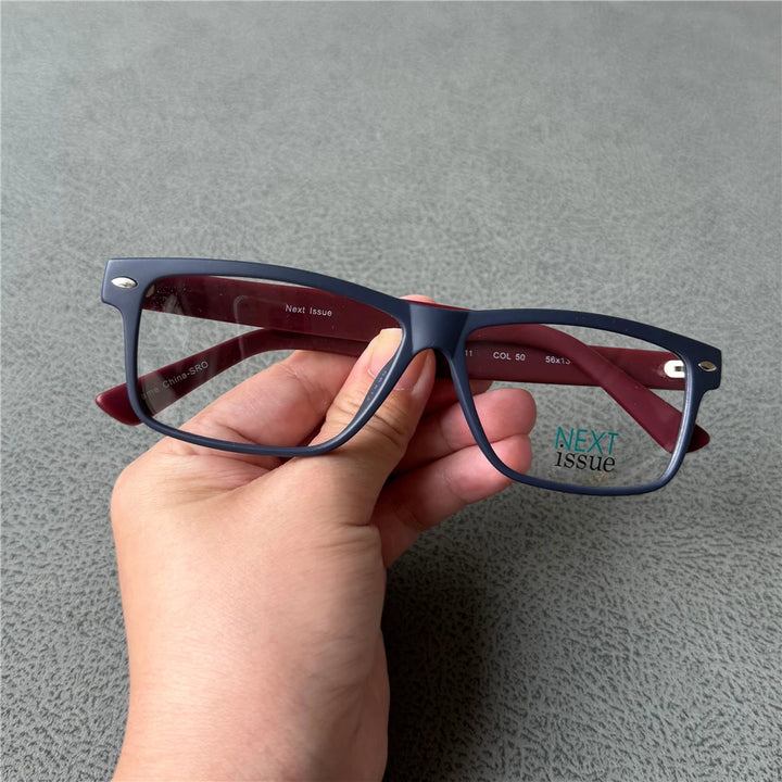 Cubojue Women's Full Rim Square Brow Line Acetate Reading Glasses 967311