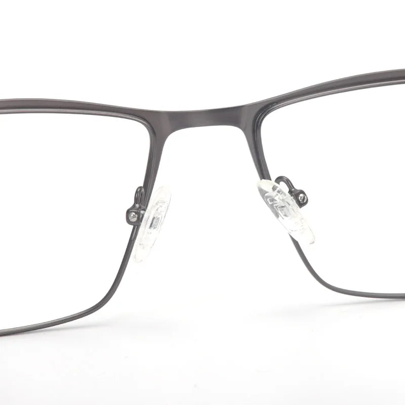 Muzz 8810 men's square alloy sports prescription eyeglasses — view 7