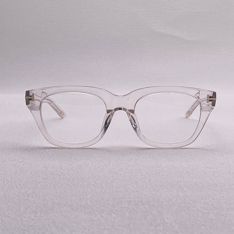 Nobler Unisex Full Rim Thick Square Cat Eye Acetate Eyeglasses T237 Full Rim Nobler   