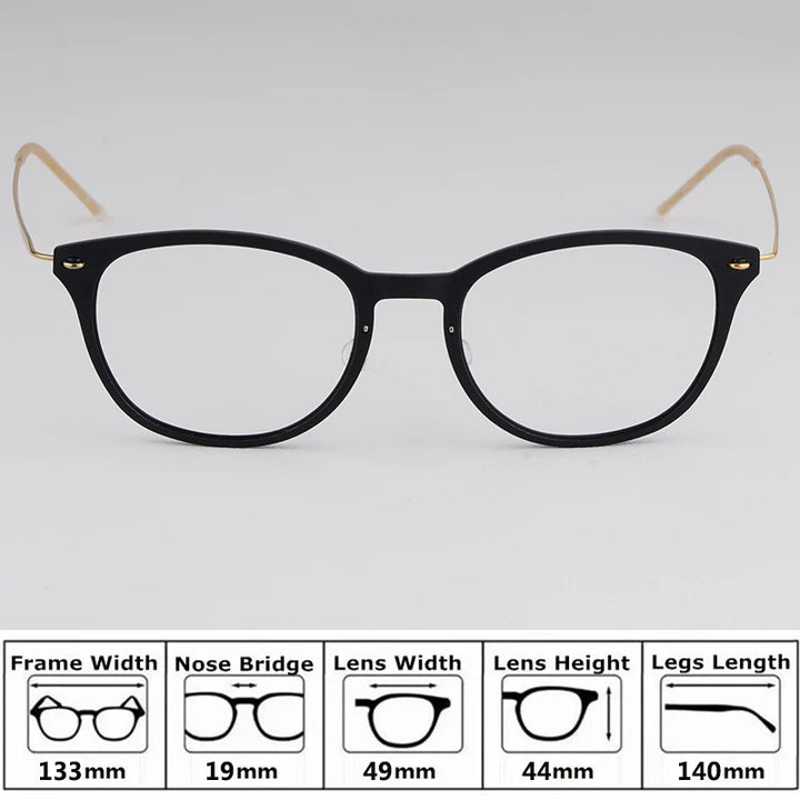Bobbie Unisex Full Rim Square Acetate Eyeglasses 65-Series