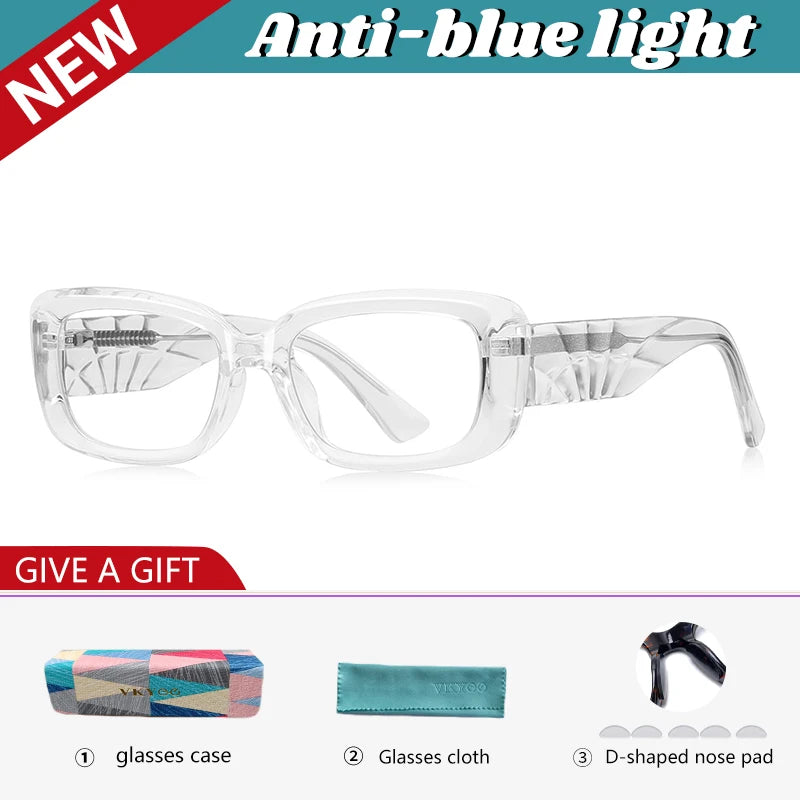 Vicky Women's Full Rim Rectangle Tr 90 Titanium Reading Glasses 512251