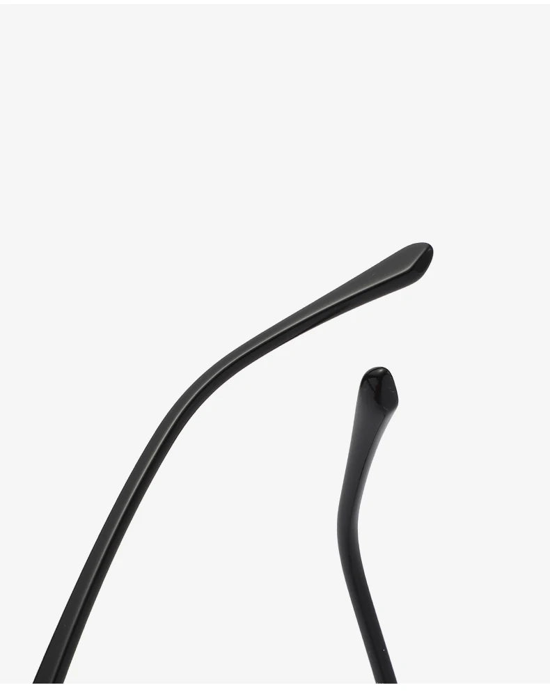 Reven Jate 71099 unisex rectangle titanium prescription eyeglasses — view 9