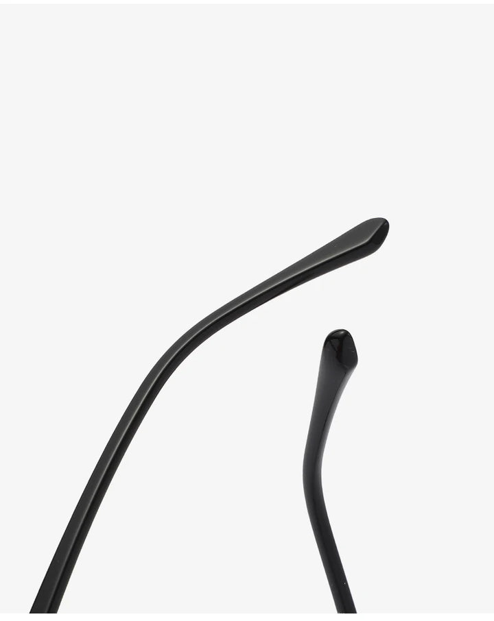 Reven Jate 71099 unisex rectangle titanium prescription eyeglasses — view 9
