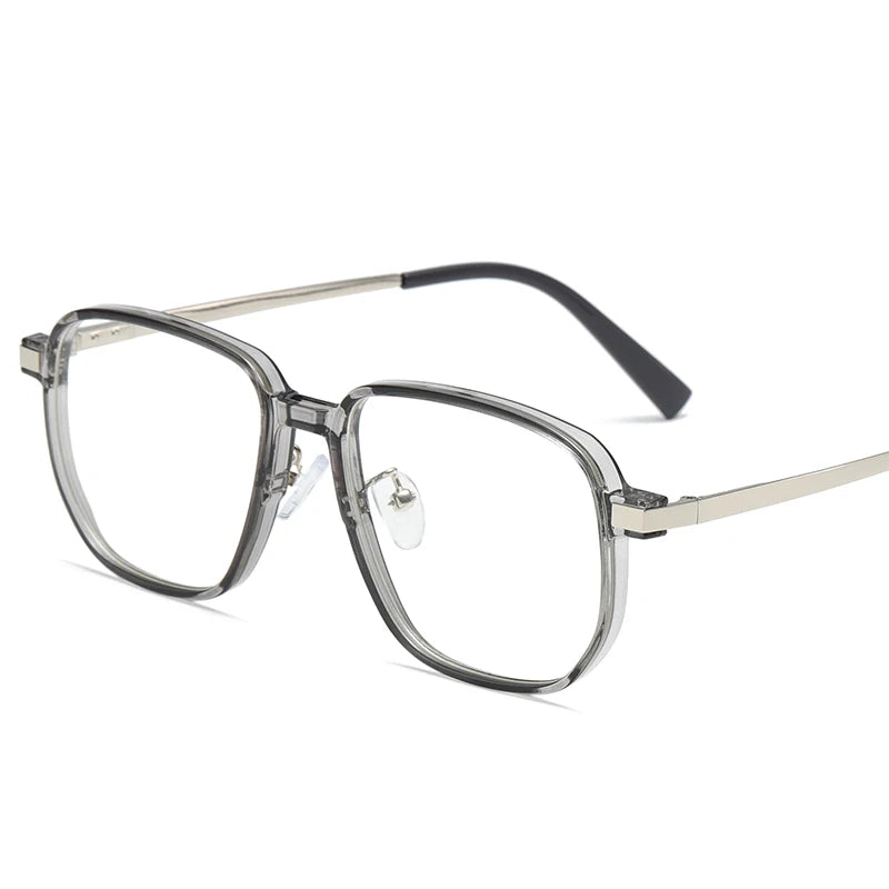 Reven Jate Unisex Full Rim Square Plastic Eyeglasses 81285 Full Rim Reven Jate C4  