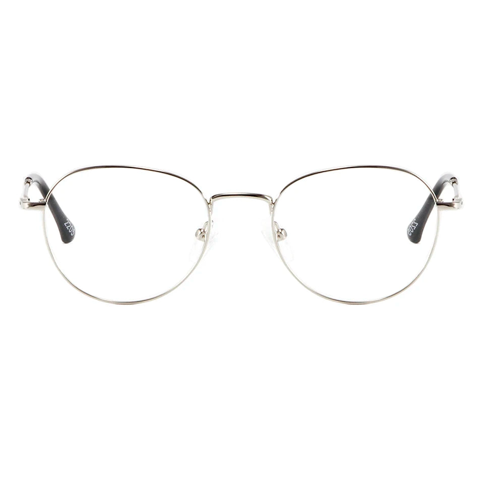 Esnbie Unisex Full Rim Round Alloy Eyeglasses 11471 Full Rim Esnbie   