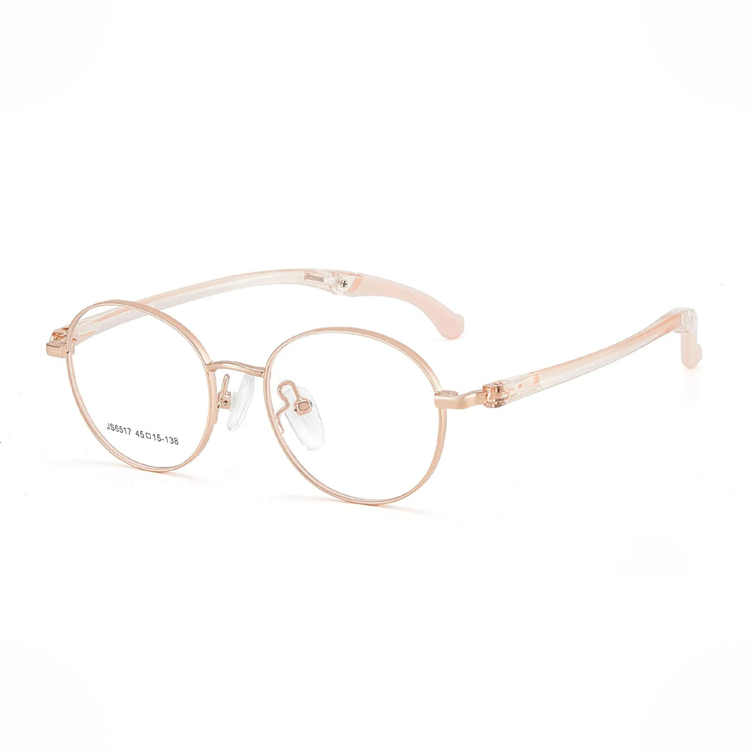 Xbora Unisex Youth's Full Rim Oval Tr 90 Titanium Eyeglasses 65177
