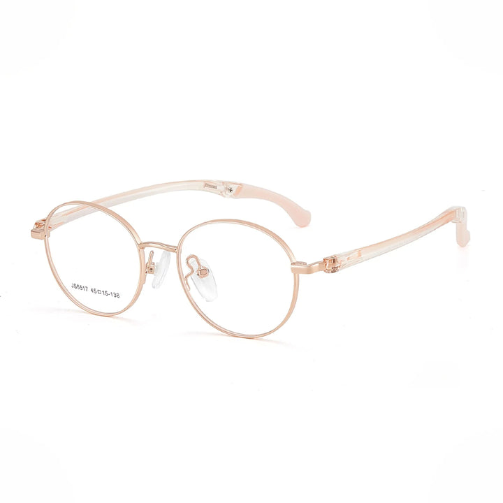 Xbora Unisex Youth's Full Rim Oval Tr 90 Titanium Eyeglasses 65177