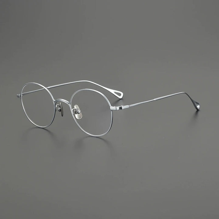 Gatenac Women's Full Rim Oval Square Titanium Eyeglasses G9140