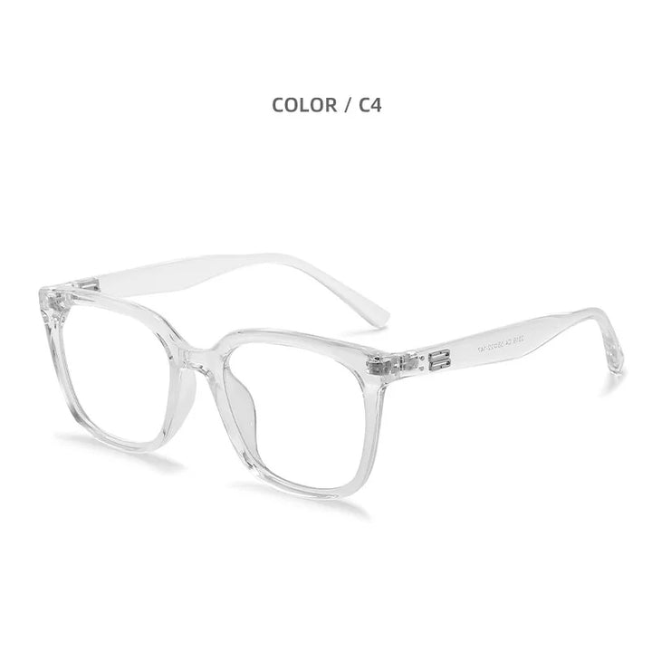 KatKani Women' Full Rim Square Tr 90 Eyeglasses 2319 Full Rim KatKani Eyeglasses Transparent  