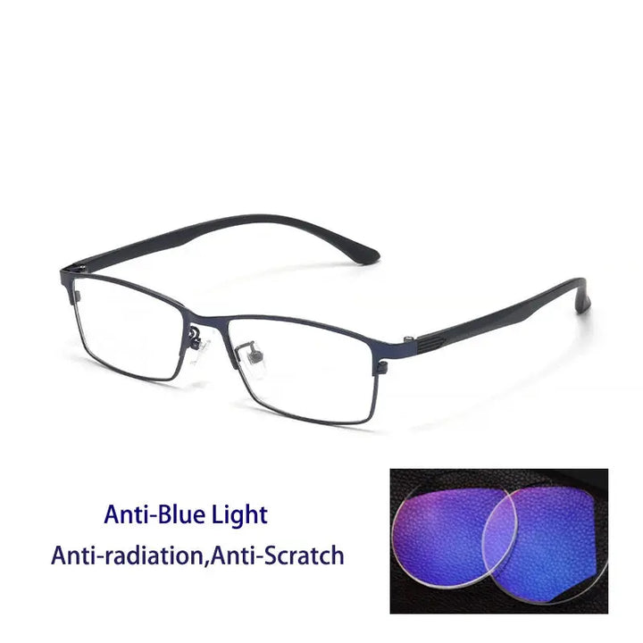 Kocolior 619474 Unisex Full Rim Square Brow Line Alloy Frames FuzWeb