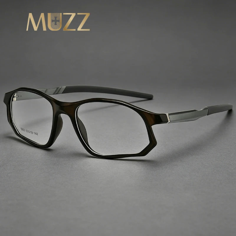 Muzz 58530 men's sports TR90 prescription eyeglasses