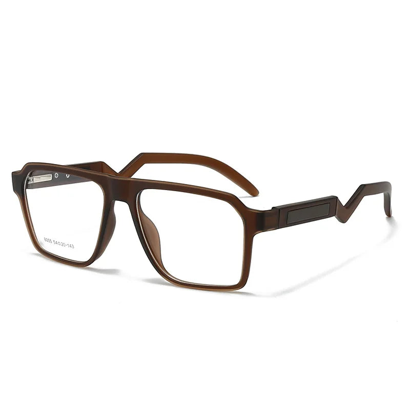 Muzz 80050 men's rectangle TR-90 prescription eyeglasses — view 7
