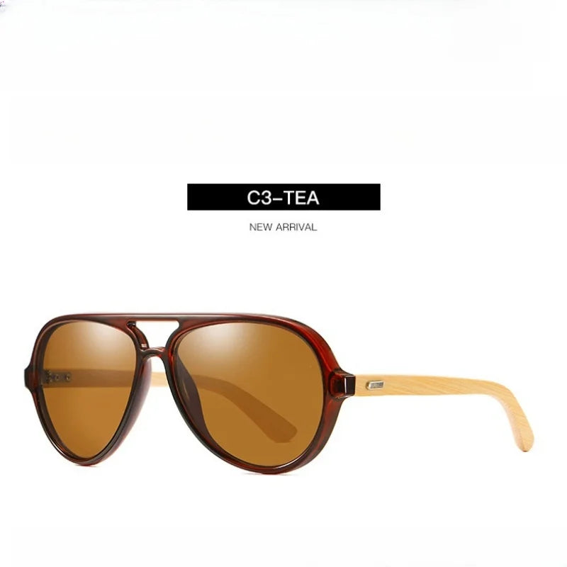 KatKani Unisex Full Rim Round Plastic Sunglasses 8804 Sunglasses KatKani Sunglasses TEA  