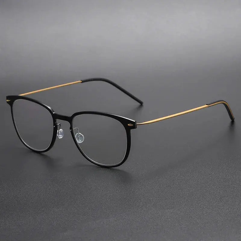Bobbie Full Rim 654900 Women’s Polygon Acetate Titanium Frames FuzWeb