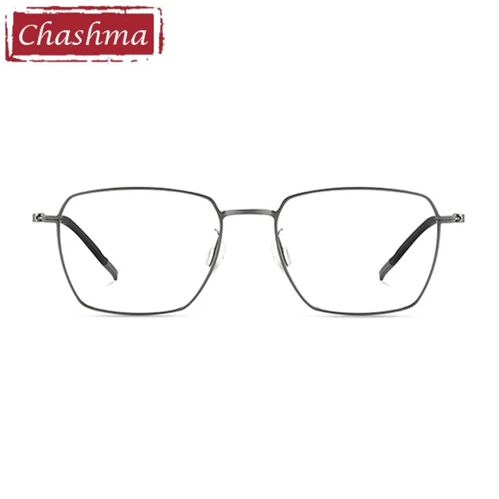 Chashma Ottica Women's Full Rim Square Titanium Eyeglasses 7244 Full Rim Chashma Ottica   