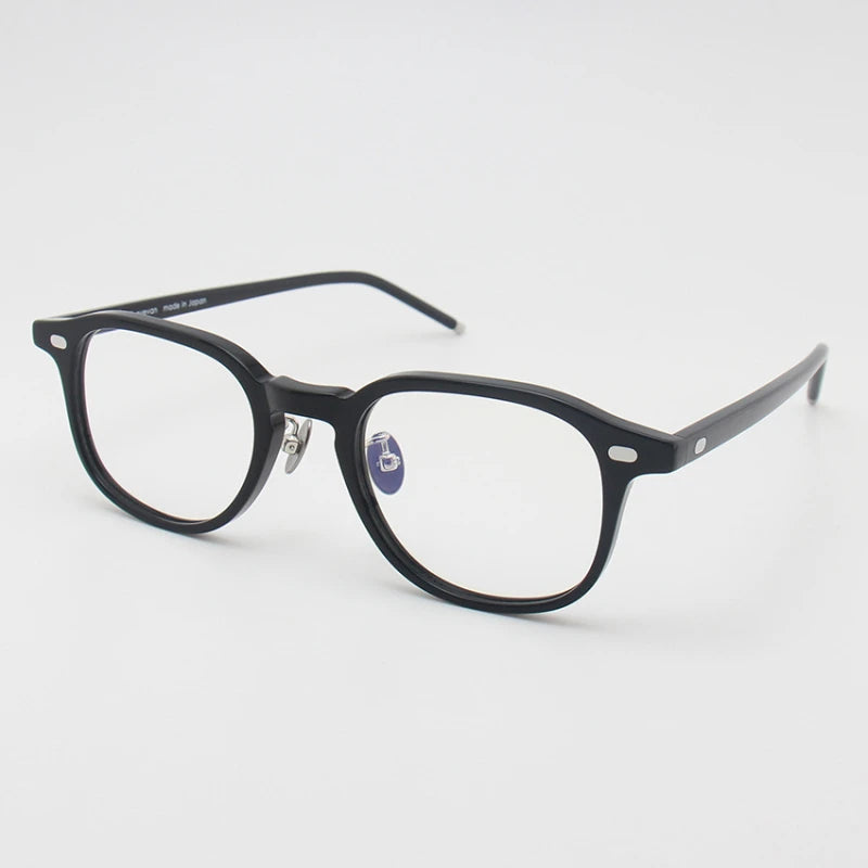 Blackmask Unisex Full Rim Square Acetate Eyeglasses BM-N07
