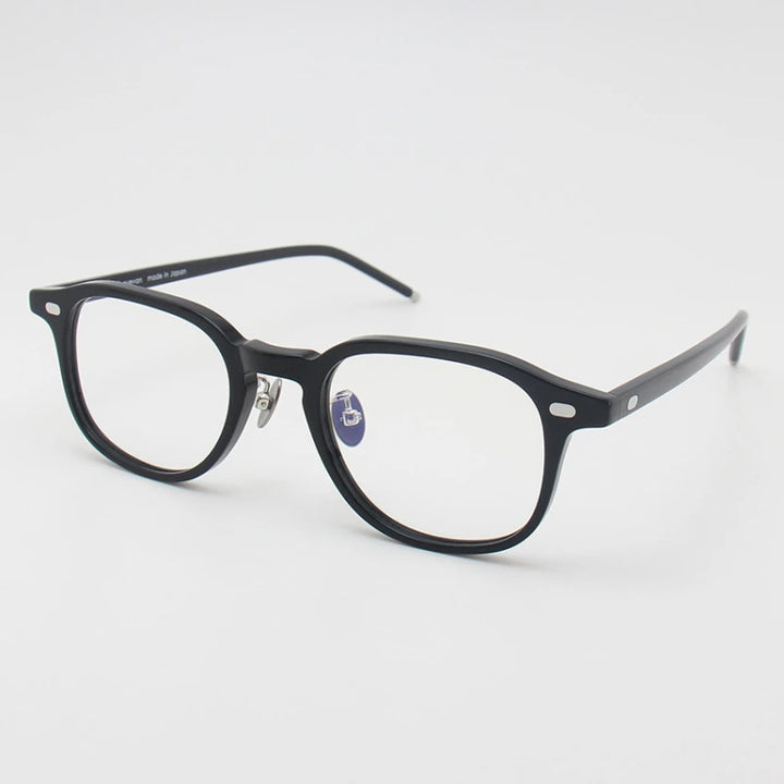 Blackmask Unisex Full Rim Square Acetate Eyeglasses BM-N07
