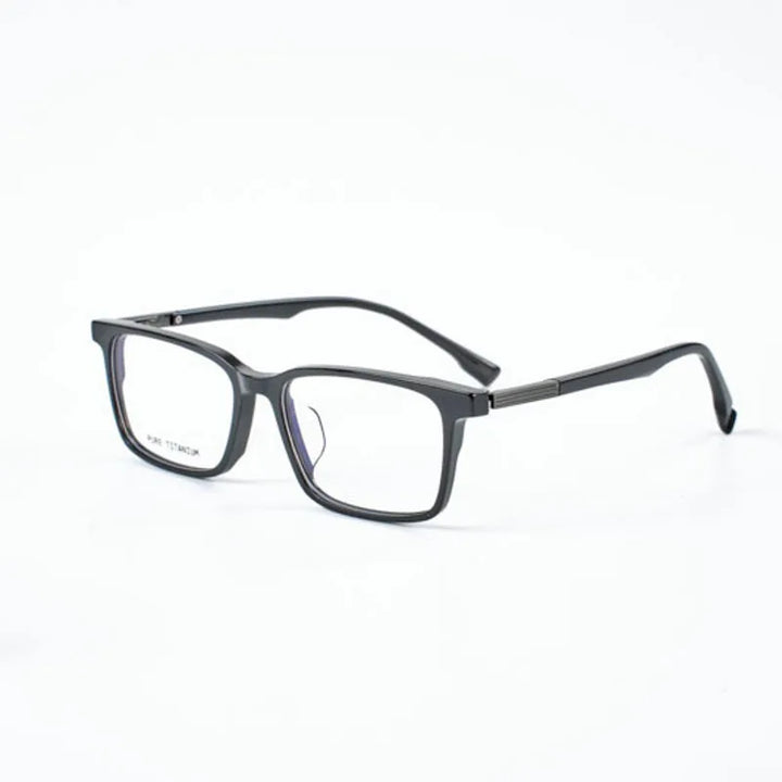 Momoja Unisex Full Rim Brow Line Square Acetate Eyeglasses 22005
