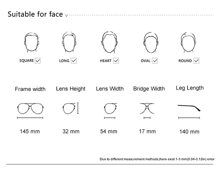 Krasivyy Unisex Full Rim Polygon Square Titanium Eyeglasses 414755