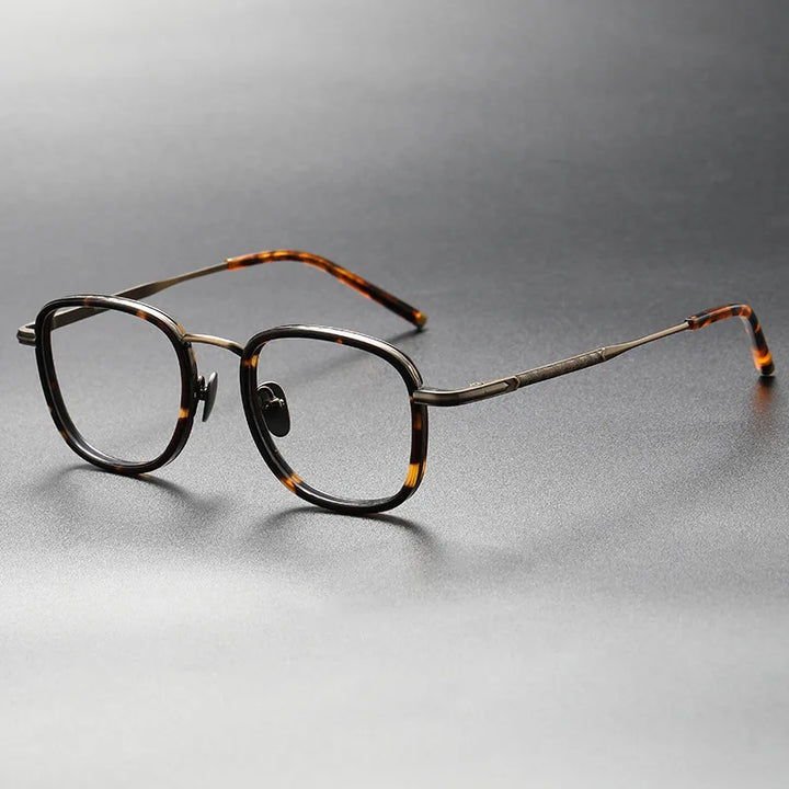 Blackmask Unisex Full Rim Square Titanium Eyeglasses Fuz 2