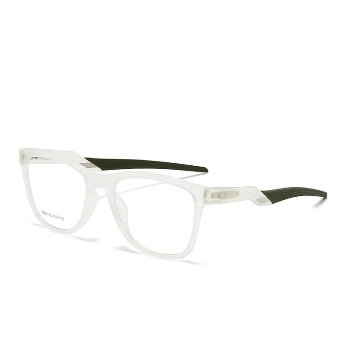Muzz 78080 unisex square TR90 sports prescription eyeglasses — view 6