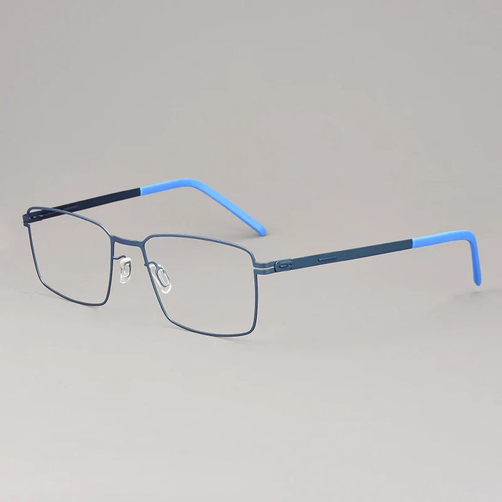 Bobbie Women's Full Rim Polygon Square Screwless Steel Eyeglasses 543719