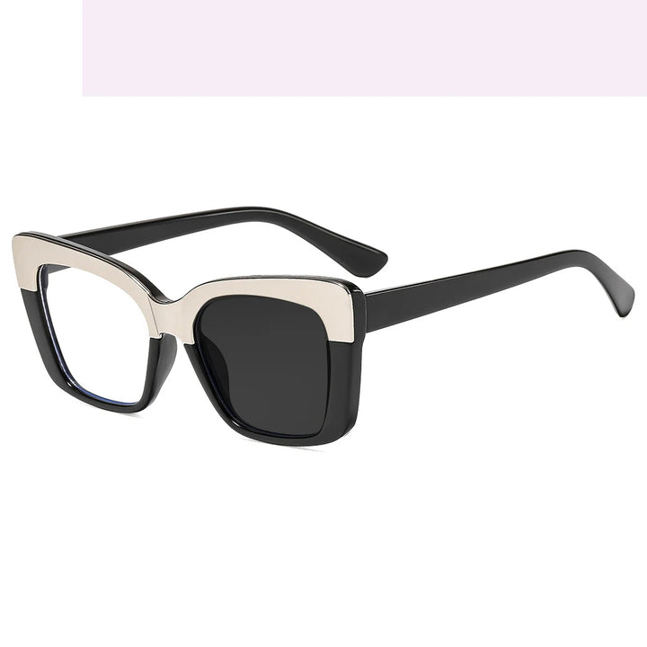 Kocolior Women's Full Rim SquareTr 90 Photochromic Reading Glasses 726938