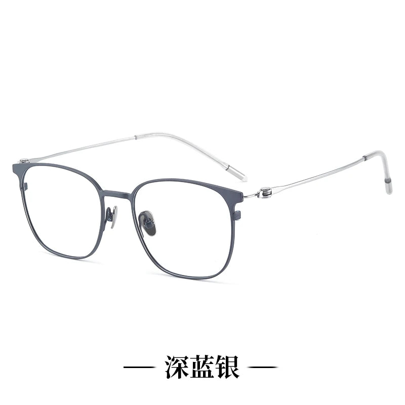Reven Jate Women's Full Rim Square Titanium Tr 90 Eyeglasses 81514