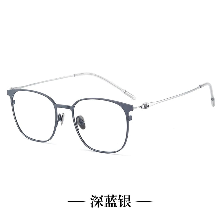 Reven Jate Women's Full Rim Square Titanium Tr 90 Eyeglasses 81514