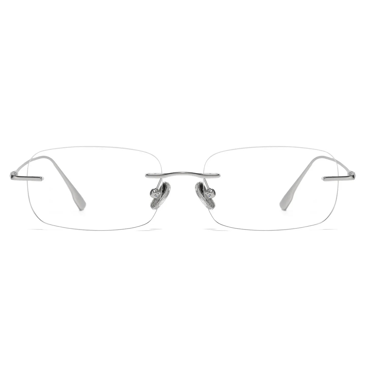 Bclear Women Rimless Square Titanium Eyeglasses SM-1135-63 - view 5