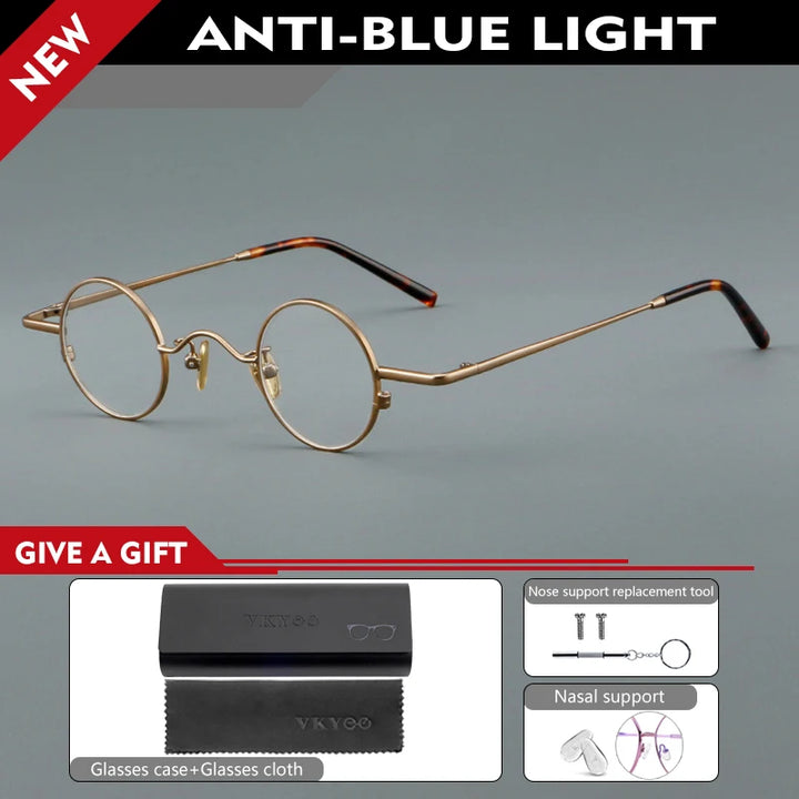 Vicky Women's Full Rim Round Tr 90 Alloy Reading Glasses 636801