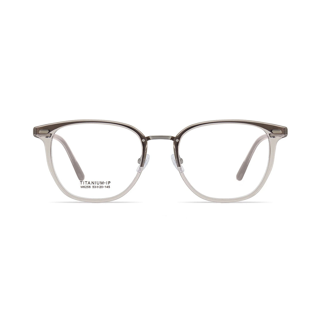 Xbora Unisex Full Rim Classic TR-90 Titanium Eyeglasses M6256 — view 3 | Xbora at FuzWeb