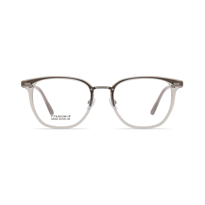Xbora Unisex Full Rim Classic TR-90 Titanium Eyeglasses M6256 — view 3 | Xbora at FuzWeb