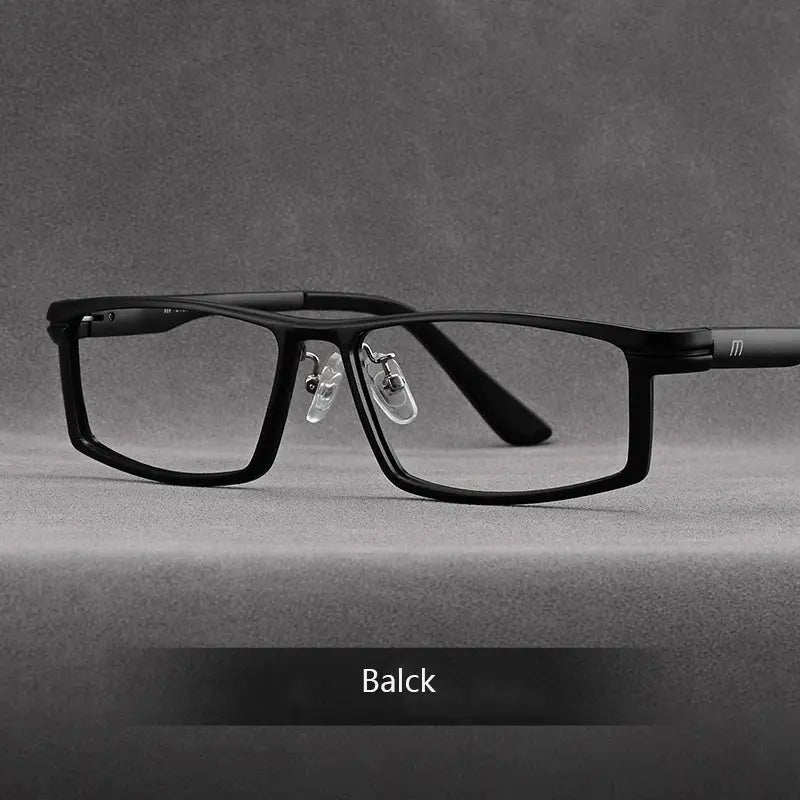 Hdcrafter Unisex Full Rim Rectangle Titanium Tr 90 Frames 262010 Hdcrafter Eyeglasses