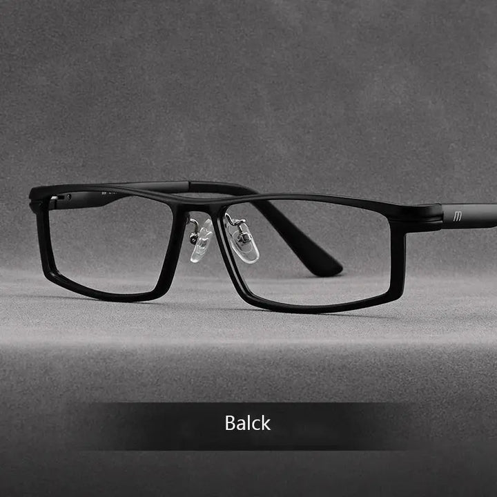 Hdcrafter Unisex Full Rim Rectangle Titanium Tr 90 Frames 262010 Hdcrafter Eyeglasses