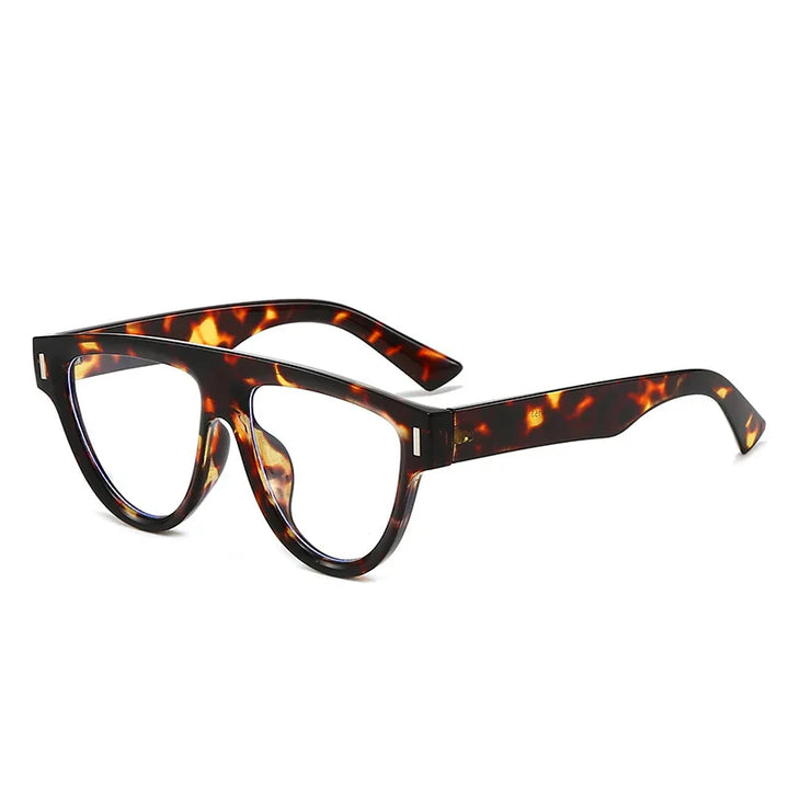 CCspace Womens Full Rim Brow Line Oval Acetate Reading Glasses 310932