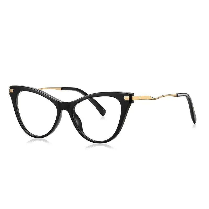 Vicky Women's Full Rim Tr 90 Titanium Cat Eye Reading Glasses 2109.