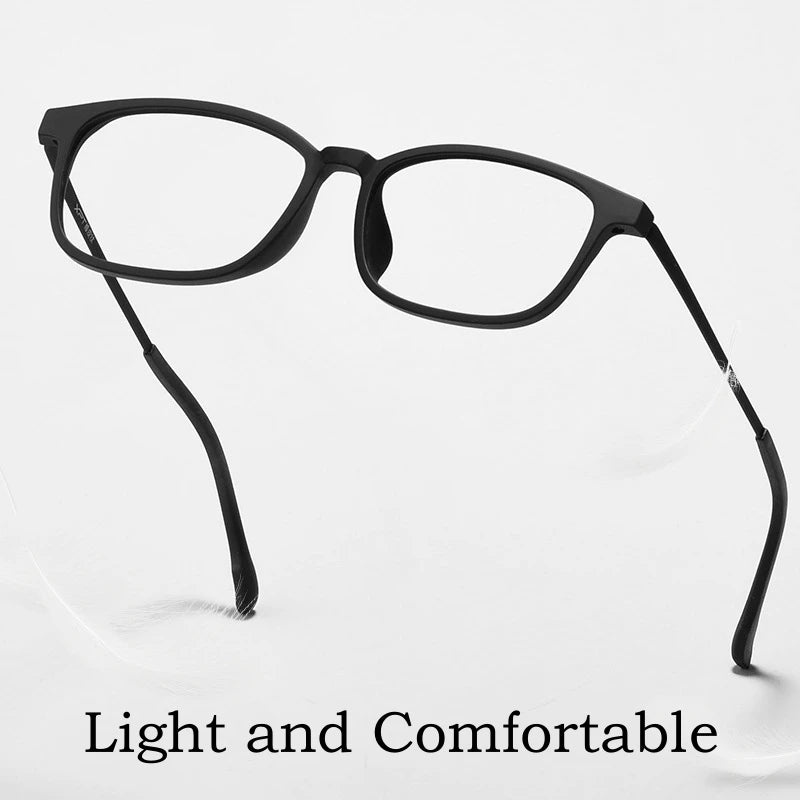 Yimaruili Unisex Full Rim Square Tr 90 Titanium Eyeglasses Y9831 Full Rim Yimaruili Eyeglasses   